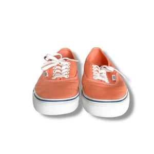 Zapatillas Vans Auténticas Cadmio Naranja y Blanco Verdadero EE. UU. Mujer’s 9.5 / Hombre’s 8 - Imagen 1 de 12
