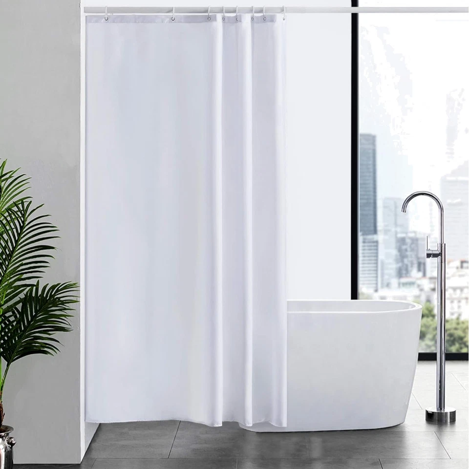 Duschvorhang Textil  Waschbar Polyester Badvorhang 120x200cm - Bild 1 von 1