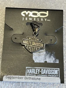 Mod Schmuck Harley Davidson September Geburtsstein Charm Saphir - Bild 1 von 3