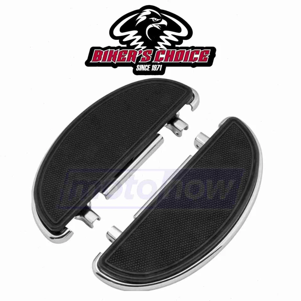 Bikers Choice Half-Moon Floorboards for 2010-2015 Harley Davidson FLSTFB Fat xc Foto 1 de 4