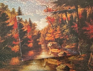 Vintage Springbok Indians of the Hudson's Bay Co 500 Pc Jigsaw Puzzle COMPLETE - Picture 1 of 5