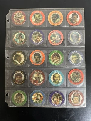 Lote de 20 monedas deportivas Super Star 1984 NFL/MLB Dan Marino, Walter Peyton, etc... Foto 1 de 2