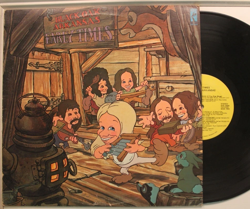Black Oak Arkansas Lp Early Times On Stax - Vg+ To Vg++ / Vg+ To Vg++ Foto 1 de 1