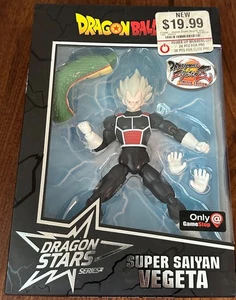 Dragon Ball Super Dragon Stars Fighter Z Limited Edition Vegeta GameStop New B6 - Picture 1 of 2