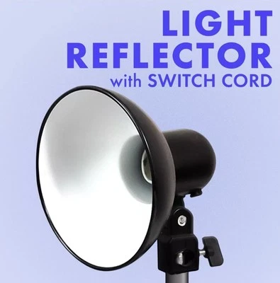 LS Photography Studio 7.5" Light Photo Reflector Photography Lighting Head - Image 1 of 4