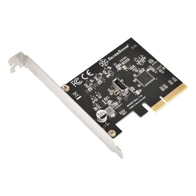 SilverStone ECU07 USB-Adapter PCIe 3.0 x4 Low-Profile Controllore SST-ECU07 - Immagine 1 di 4