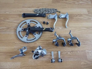 Shimano 600 Tricolour 105 Miche Groupset (vintage retro road TT cross gravel) - Picture 1 of 8
