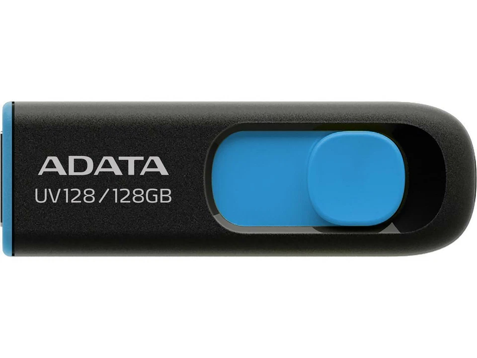 ADATA 128GB UV128 USB 3.2 Gen 1 Flash Drive (AUV128-128G-RBE) - Image 1 of 4