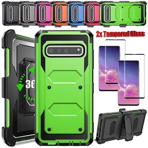 Case For Samsung Galaxy S10+/S10e/S10/ 5G, Clip Stand Cover w/ Screen Protector - Picture 1 of 102