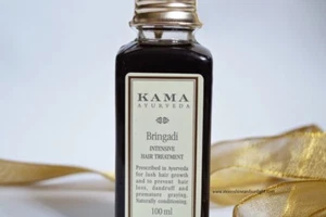 Kama Ayurveda BRINGADI INTENSIVE HAIR TREATMENT OIL 100 ml pack Free Shipping - Picture 1 of 7
