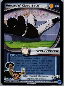 1x DBZ CCG HERCULE'S CLOSE SAVE 100 HOLO FOIL BABIDI SAGA DRAGON BALL Z LIMITED - Imagen 1 de 1