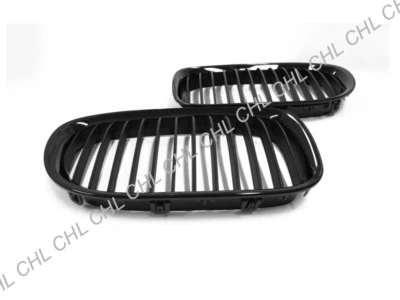 Parrilla delantera negra brillante para BMW F01 F02 2009-2015 serie 7 740i 750i 760i Foto 1 de 2