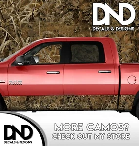 Camo Grassland Panel Decal Wrap Kit Grassy Truck 5 Panels Matte - 21 FT - Bild 1 von 2