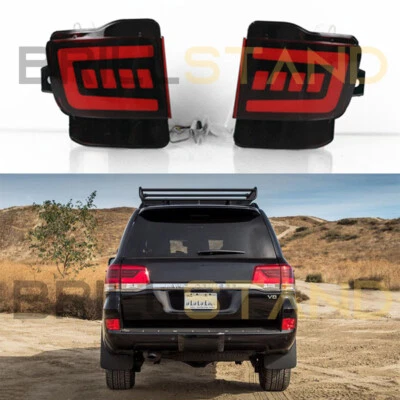 Luz de freno trasera LED roja con giro para Toyota Land Cruiser 2016-2020 Foto 1 de 4