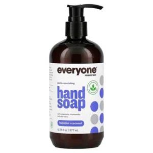 Everyone, jabón de manos, lavanda + coco, 12,75 fl oz (377 ml) - Imagen 1 de 2