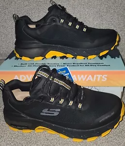 Skechers Uomo Taglia 12 Max Protect-Liberato Nero Giallo 237301/BKYL Outdoor - Foto 1 di 9