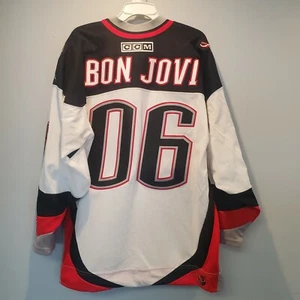 Buffalo Sabres NHL Jon Bon Jovi Stitched On Back CCM Licensed Jersey. Size Large - Picture 1 of 12