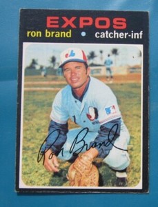 1971 Topps Ron Brand (Montreal Expos) #304 EX
