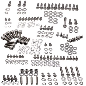 Petit bloc for Chevy 265 283 305 307 327 350 400 Stainless Engine HEX Bolt Kit - Picture 1 of 10