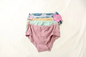 dELIA*s Girl's 5 Pack Glitter Logo Waistband Boyshorts TS8 Multicolor Size 6/6X - Picture 1 of 4
