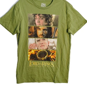 The Lord Of The Rings The Return Of The King Green Graphic T-Shirt Size M - Picture 1 of 4