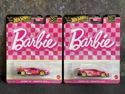 2024 Hot Wheels Premium поп-культура Барби 65-й Corvette C8.R лот из 2 - Изображение 1 из 4
