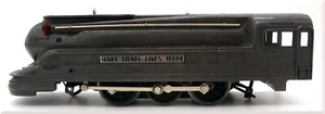 Locomotora de vapor torpedo Lionel Lines 1668-E calibre O acero gris como está - Imagen 1 de 12
