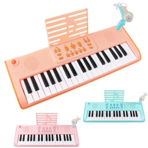 Kid Keyboard Piano 37 Keys Rechargeable Music Educational Instrument Toy Piano - Picture 1 of 12