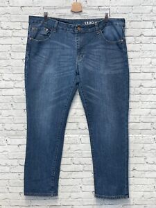 Izod Comfort Stretch Jeans Men's Size 40x30 Slim Straight Fit Blue Denim