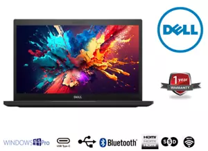 Dell Latitude 7490 Laptop, 14" Core i5 7th Gen, 8GB RAM, 256GB SSD, Windows 11 - Picture 1 of 9
