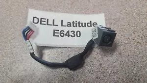 Dell Latitude E6430 E6430 ATG DC-IN Power Jack with Harness 0DXR7Y DXR7Y - Picture 1 of 6