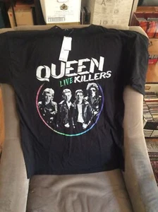 Queen Live Killers Album Tour Rock Langarm L Neu. Etikett - Bild 1 von 2