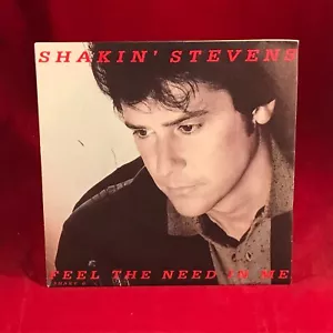 SHAKIN' STEVENS Feel The Need In Me 1988 UK 7" vinyl single original 45 record - Picture 1 of 4