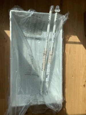 Ikea-Komplement-Körbe und Kleiderstangen Weiß - Bild 1 von 4