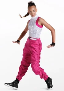 Weissman’s pink/white, hip hop costume, Small Adult. - Picture 1 of 1