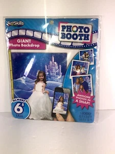 Princess Photo Backdrop Large 6ft Girls Party Decor Birthday Dance Queen - Picture 1 of 7