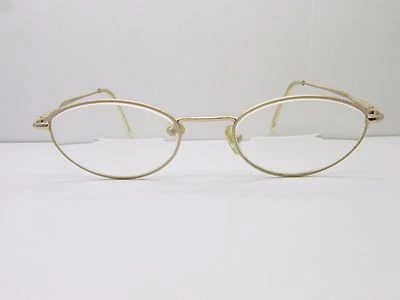 Liz Claiborne LC-161 MARCOS DE GAFAS 51-21-135 Dorado Ovalado TV3 33946 Foto 1 de 4