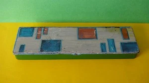 SCATOLA SCUOLA PORTAMATITE VINTAGE ISRAELIANA " GAMAD " LATTA - Foto 1 di 12