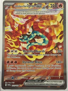 Hearthflame Mask Ogerpon EX - 212/167 -SIR - TWM - Pokemon TCG - Picture 1 of 2