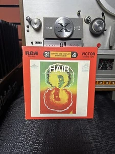 Hair  The American Rock Musical  Reel To Reel. Play Tested. Original Insert. - Picture 1 of 5