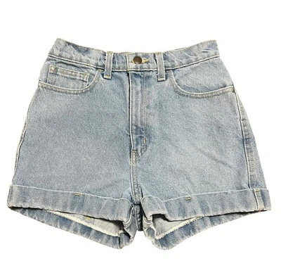 Pantalones Cortos American Apparel Denim The High Waisted Cuff Vintage Talla 26 Foto 1 de 3