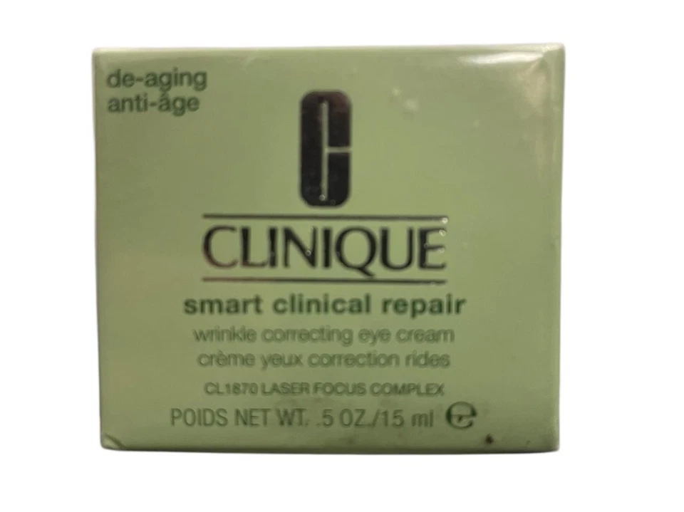 Clinique Smart Clinical Repair Wrinkle Correcting Eye Cream .5 oz/15ml New - Image 1 of 1
