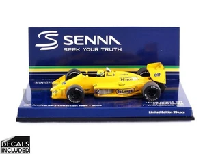 MINICHAMPS 1/43 - LOTUS 99T DIRTY VERSION - WINNER MONACO GP 1987 (A. SENNA) 540 - Picture 1 of 1