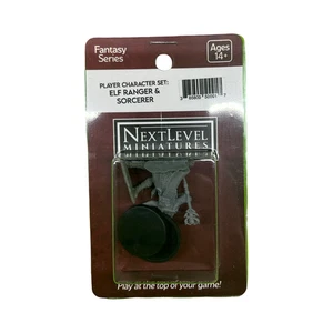 Next Level Miniatures Player Character Set: Elf Ranger & Sorcerer New - Picture 1 of 5