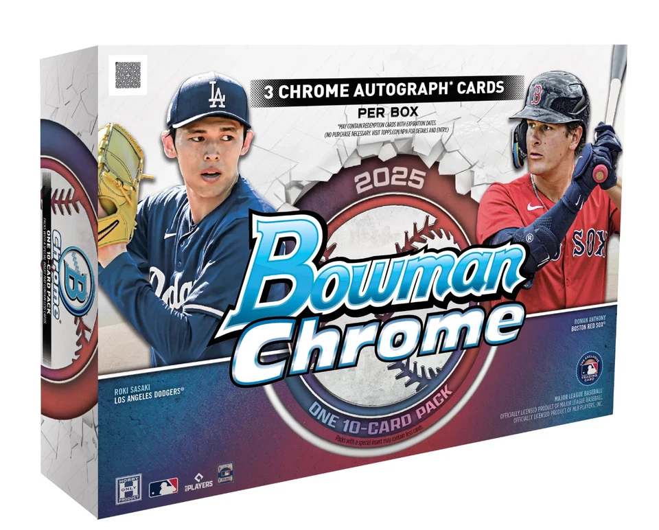2025 Bowman Chrome Baseball Breakers Delight (!)
