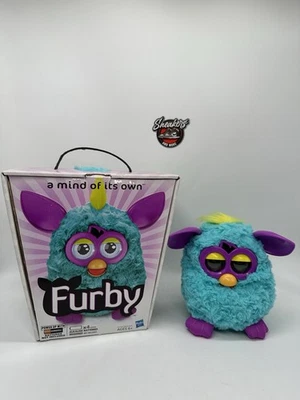 Furby Electronic Toy Hasbro 2012 A Mind Of It's Own Blue Purple Tested Working - Image 1 of 4