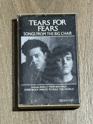Tears For Fears - Songs From The Big Chair - Cassette Tape - Tested - Image 1 of 4