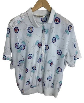 Vintage Años 80 Diane Von Furstenberg Mujer Diseño Playa Verano Talla 40 20w Foto 1 de 4