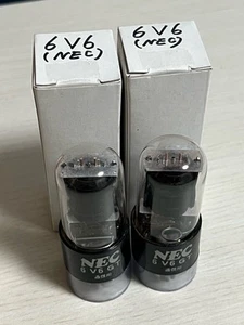 6V6Gt 2 Pcs Nec Tested Vacuum Tube - Picture 1 of 9