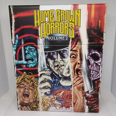 Home Grown Horrors: Volume 2 Blu-ray Limited Edition Box Set Vinegar Syndrome - Image 1 of 4